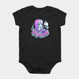 The Cute Creepy Nun Baby Bodysuit